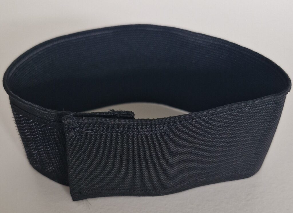 Arm Band with Velcro to attach for football or funeral services. To show respect